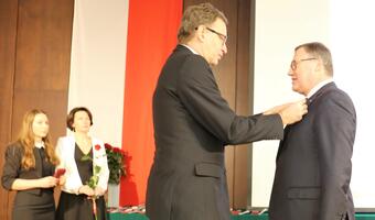 Krzyż Wolności i Solidarności dla senatora Biereckiego