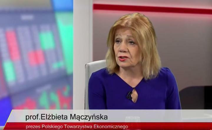 Prof. dr hab. Elżbieta Mączyńska prezes Polskiego Towarzystwa Ekonomicznego / autor: Fratria
