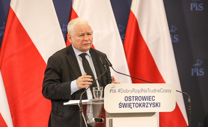 Prezes PiS Jarosław Kaczyński / autor: PAP/Adam Kumorowicz