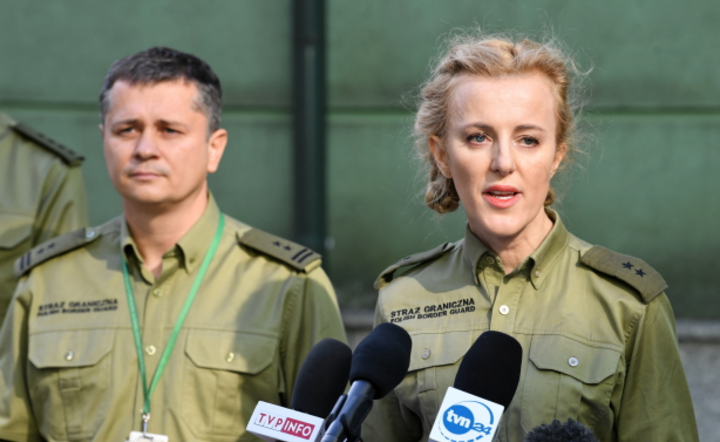 Arkadiusz Matyjasik, Anna Michalska - rzeczniczka SG / autor: PAP/Radek Pietruszka