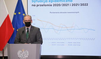 Niedzielski: kumulacja zakażeń omikronem nastąpi pod koniec stycznia