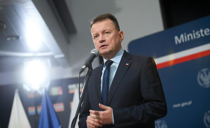 szef MON Mariusz Błaszczak / autor: fotoserwis PAP