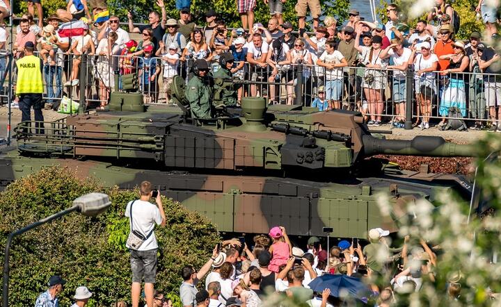 Pierwsze czołgi K2 trafiły do 20. Brygady Zmechanizowanej. Nz. K2 na defiladzie Wojska Polskiego15.08.2023   / autor: Fratria / AS