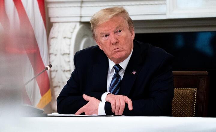 były już prezydent USA Donald Trump / autor: TVP Info
