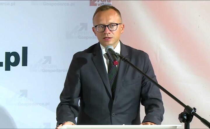Artur Soboń, Sekretarz Stanu w Ministerstwie Finansów / autor: Fratria