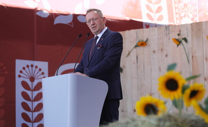 Robert Telus w Miętnem / autor: PAP