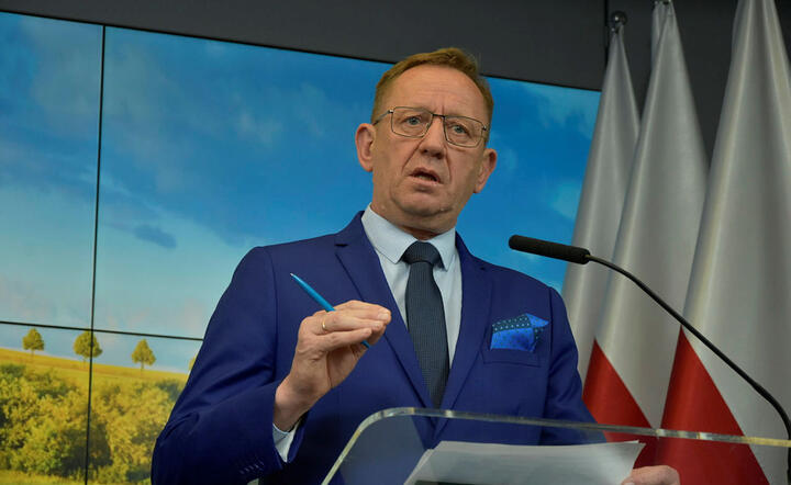 Minister rolnictwa Ryszard Telus / autor: Fratria
