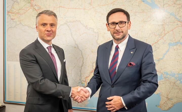 Daniel Obajtek na Ukrainie / autor: Materiały prasowe