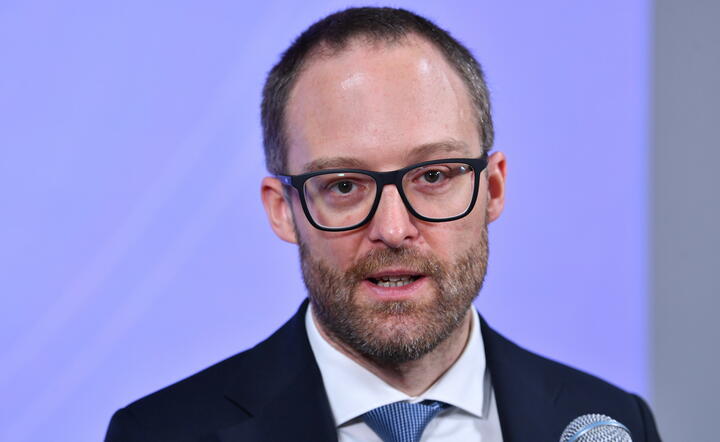 Marek Dietl w Davos / autor: PAP/EPA