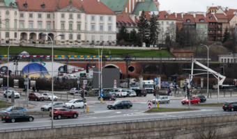 Warszawa: Pierwsze utrudnienia w związku z wizytą Bidena