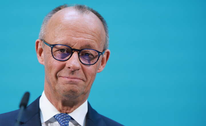 Kanclerz Niemiec Friedrich Merz / autor:  	PAP/EPA/CLEMENS BILAN