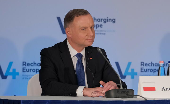 Prezydent Andrzej Duda / autor: fotoserwis PAP