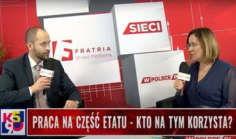 Michalski: Praca na niepełny etat mogłaby mieć wpływ na demografię