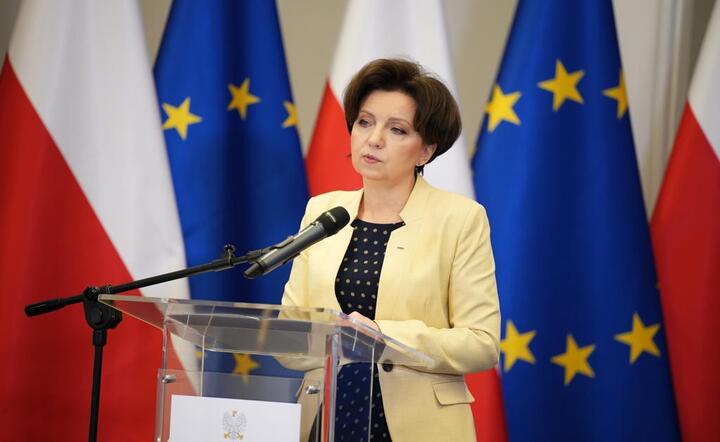minister rodziny Marlena Maląg / autor: Twitter/MarlenaMaląg