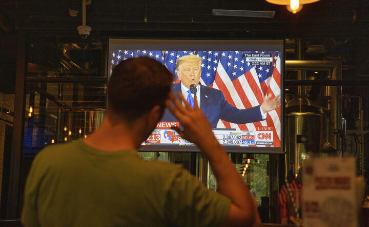Wybory prezydenckie w USA, 2020 / autor: PAP/EPA