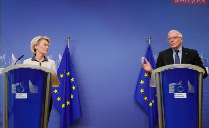 Ursula von der Leyen i Josep Borrell  / autor: PAP/EPA