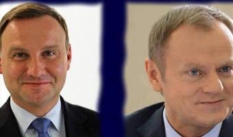 Różnica między Andrzejem Dudą a Donaldem Tuskiem? ZOBACZ GRAFIKĘ