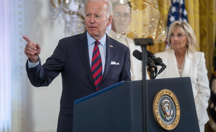 prezydent USA Joe Biden / autor: fotoserwis PAP