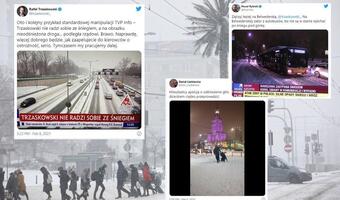 Afera o śnieg. Trzaskowski chciał się odgryźć TVP Info