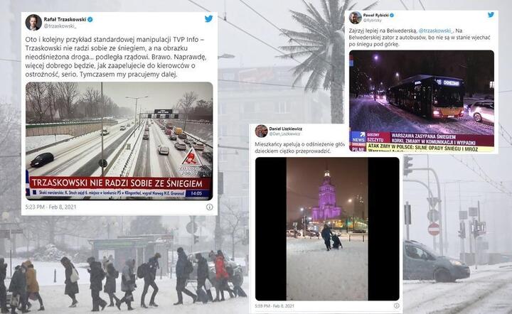 Trzaskowskiemu puszczają nerwy? / autor: PAP/Leszek Szymański; Twitter