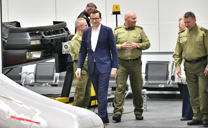 Mateusz Morawiecki w Lubaniu / autor: PAP