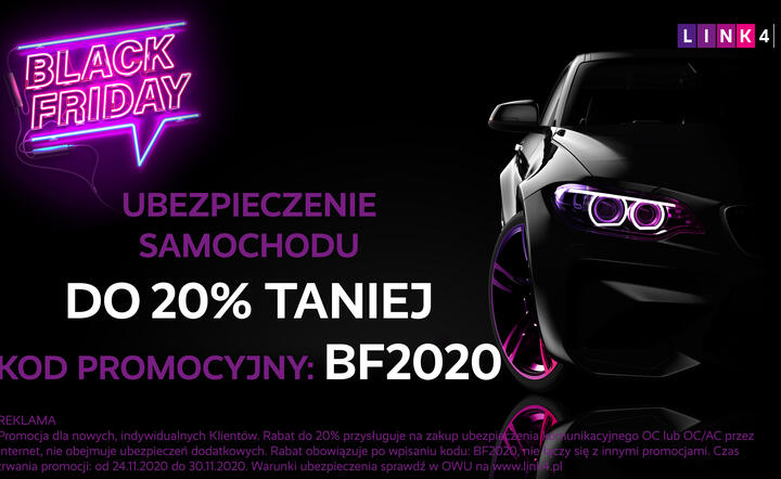 Sprawdź kod na 20 proc. zniżki na OC/AC!
