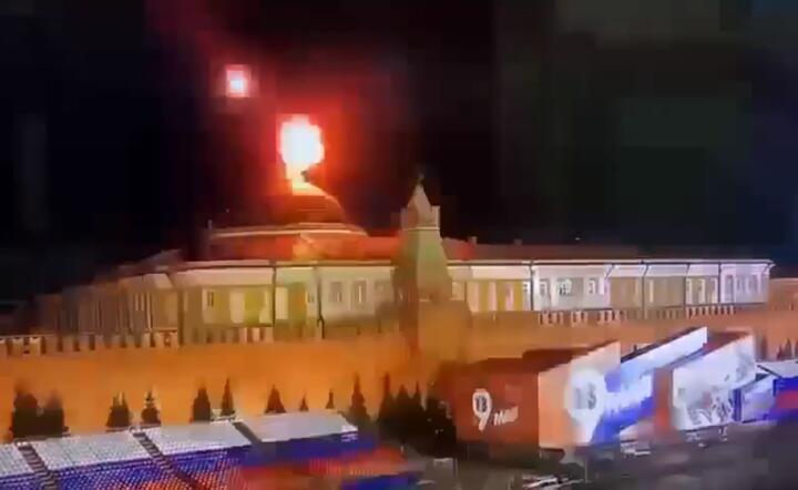 Atak na Kreml? / autor: fot. Twitter