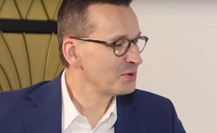 Premier Mateusz Morawiecki w programie  / autor: Matura to bzdura, Youtube