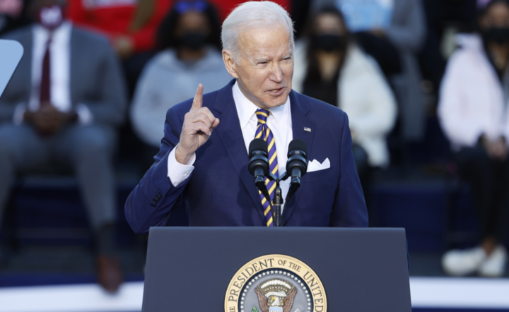 Prezydent USA Joe Biden / autor: PAP/EPA/ERIK S. LESSER
