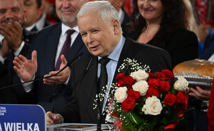 Prezes PiS Jarosław Kaczyński / autor: PAP