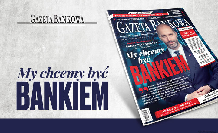 Okładka Gazety Bankowej / autor: Fratria