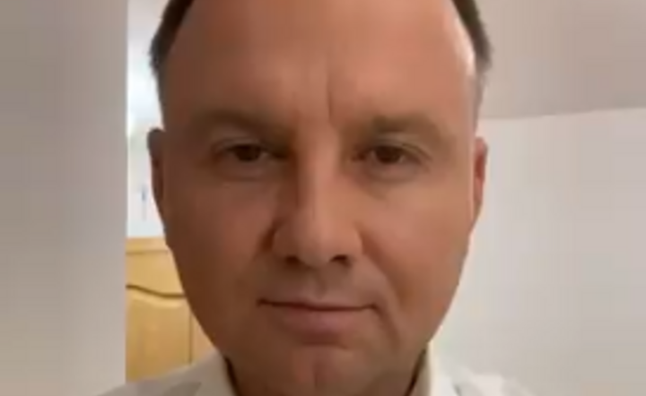 Prezydent Duda: czuję się dobrze, najbliższe dni spędzę w samoizolacji, będę pracował zdalnie