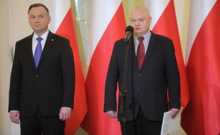 Andrzej Duda, Adam Glapiński / autor: PAP