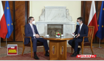 Telewizja wPolsce.pl. Rozmowa z Mateuszem Morawieckim. Podatki dla mediów. Zakup Polska Press. Wyrok TK. Pandemia i szczepienia. Wzrost gospodarczy.