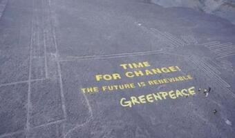 Działacze Greenpeace zniszczyli płaskowyż Nazca. Władze Peru mogą doprowadzić do ostatecznego rozwiązania organizacji