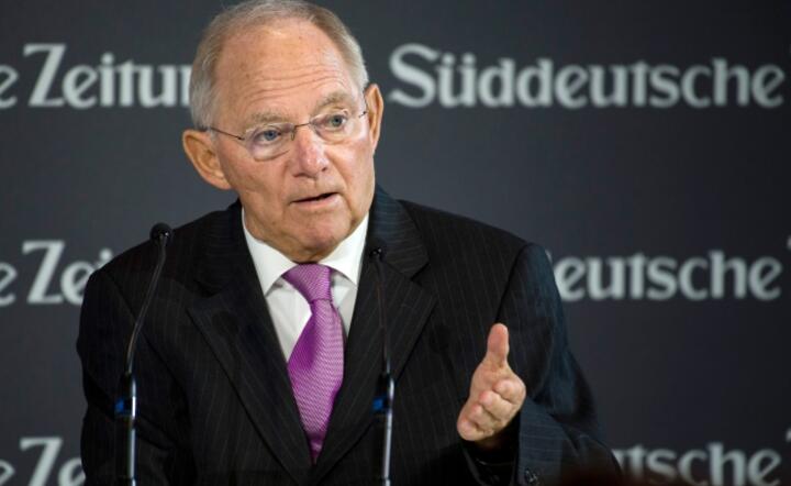 Niemiecki minister finansów Wolfgang Schaeuble, fot. PAP/EPA/GREGOR FISCHER