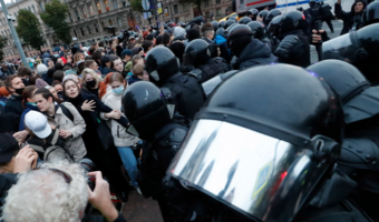 Rosja: demonstracje przeciwko mobilizacji, zatrzymano ponad 1300 osób