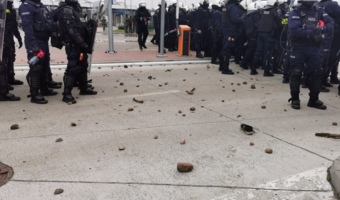 KGP: na granicy jeden z policjantów został poważnie ranny
