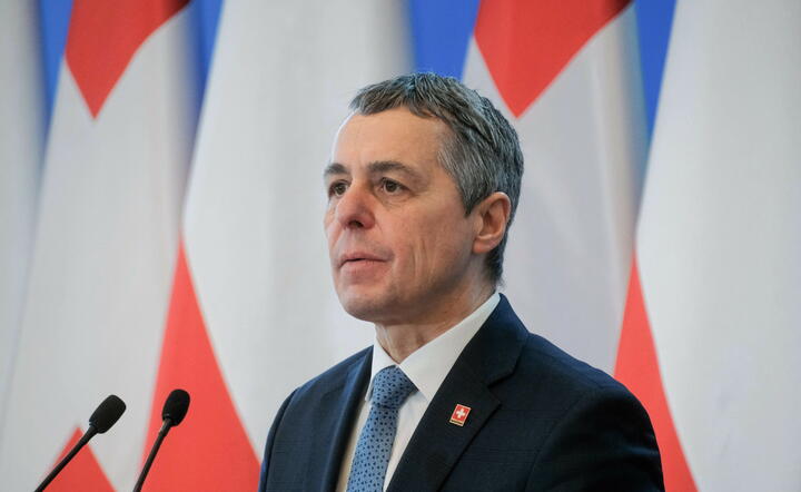 prezydent Szwajcarii Ignazio Cassis / autor: fotoserwis PAP