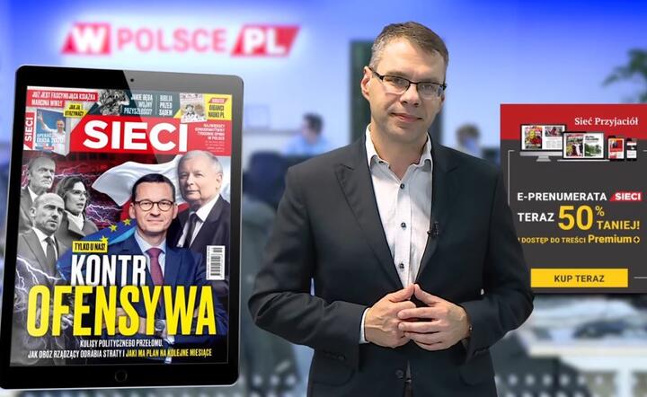 Najnowsze wydanie 'Sieci' / autor: Fratria