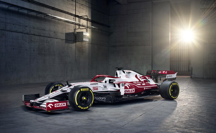 C41 / autor: twitter.com/alfaromeoracing