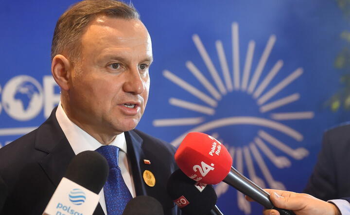 prezydent Andrzej Duda / autor: fotoserwis PAP
