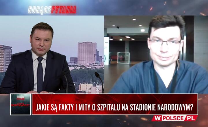 Wywiad Gospodarczy, dr Jacek Nasiłowski, Szpital na PGE Narodowym / autor: Fratria