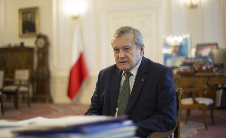 wicepremier, minister kultury, dziedzictwa narodowego i sportu Piotr Gliński / autor: Fratria