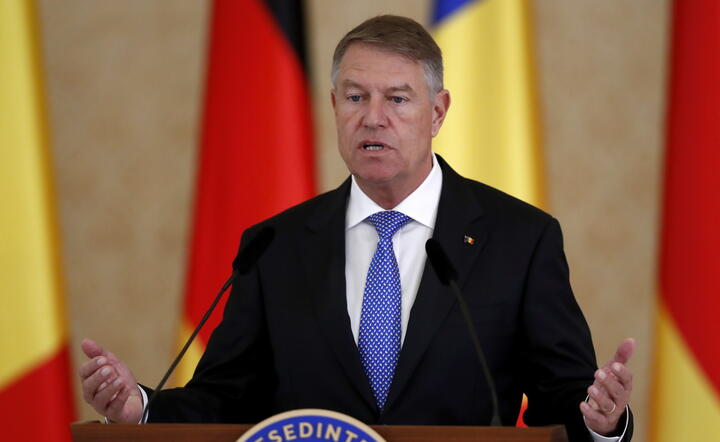 Klaus Iohannis, prezydent Rumunii / autor: PAP/EPA