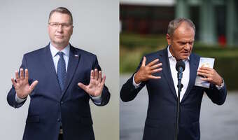 „Łapy precz, panie Tusk”. Rząd chce pieniędzy od Polaków