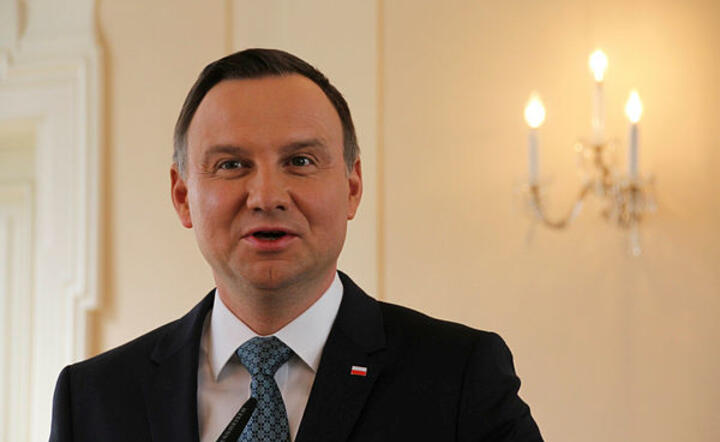 Prezydent Andrzej Duda / autor: Fratria
