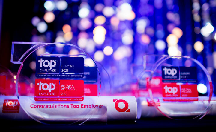 Top Employers Polska 2021 / autor: Top Employers Polska 2021