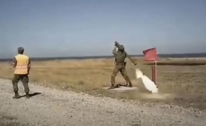 Testy pocisku / autor: WarLeaks - Military Blog/YouTube