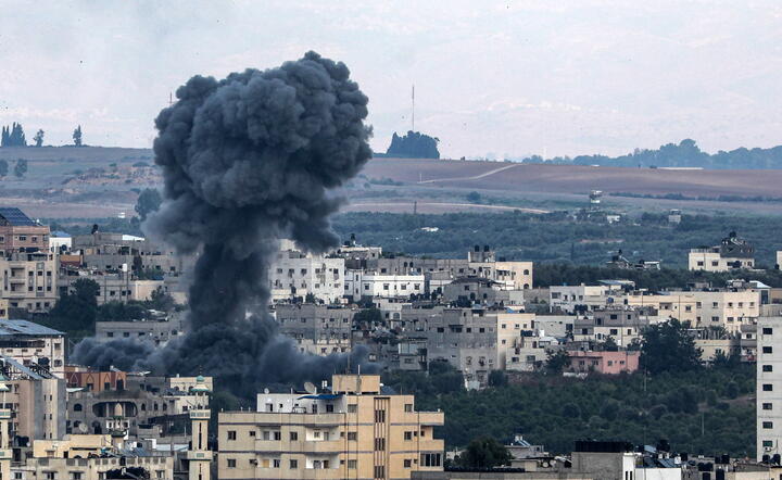 MIDEAST ISRAEL PALESTINIANS GAZA CONFLICT / autor: PAP/EPA/MOHAMMED SABER